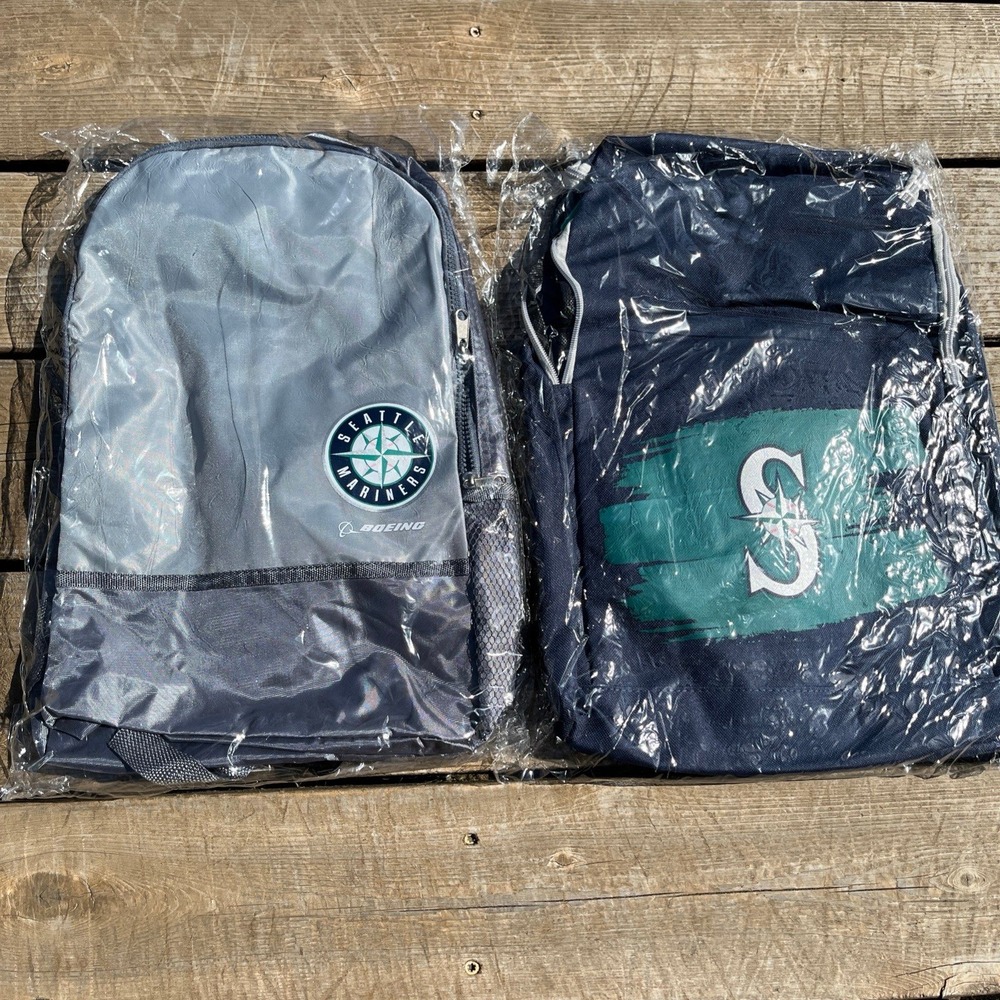 Seattle Mariners Backpacks (2) NEW